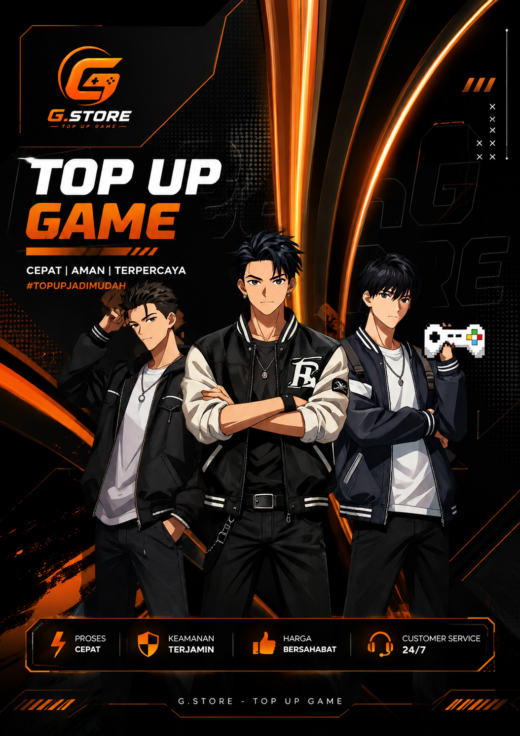 Top Up Game termurah cuma di G.Store